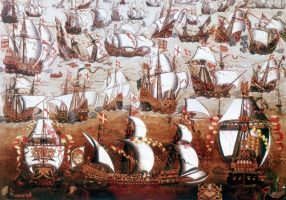 A grande derrota da Armada Inglesa!